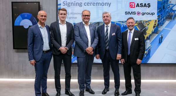 ASAŞ places an order with SMS group for the supply of one of the world's largest extrusion lines and an energy-efficient HybrEx® line