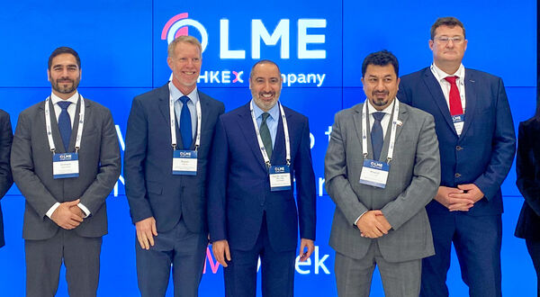 Alba's delegation, led by its Chairman of the Board, attends LME Week and meets with the LME's Chairman