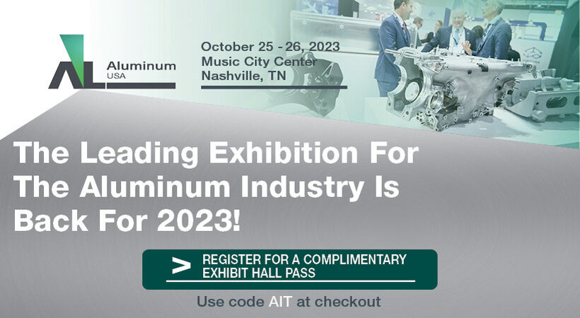 Exploring the Future of the Aluminum Industry: ALUMINUM USA 2023 Conference and Exhibition