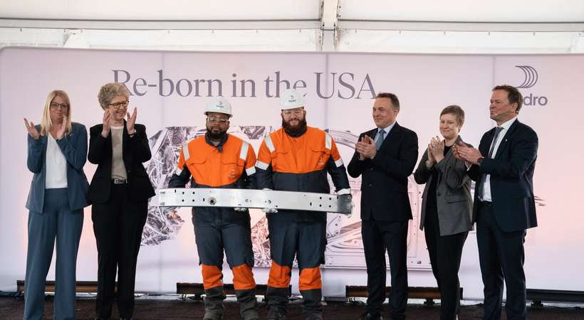 Hydro opens new aluminium recycling plant in Cassopolis, Michigan
