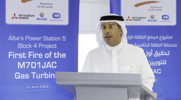 Alba Achieves First Fire of State-of-the-Art Gas Turbine for Power Station 5 Block 4 Project