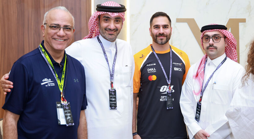 Key clients and suppliers were invited by Aluminium Bahrain to attend this weekend's Formula 1 grand prix event