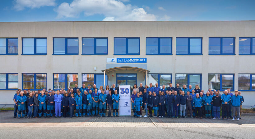 Aluminium furnaces provider Otto Junker celebrated the 30th anniversary of its Czech Republic company