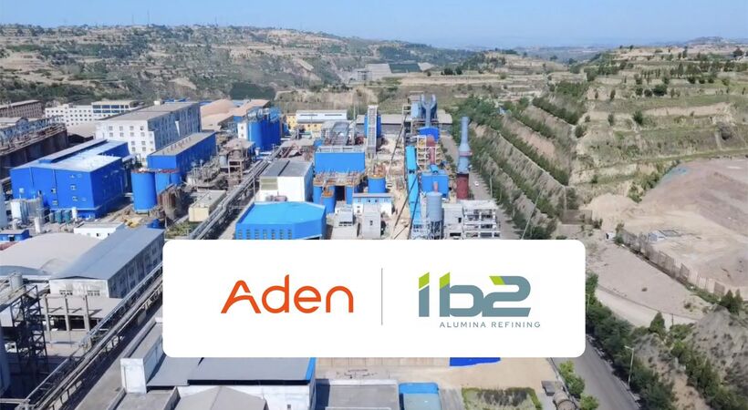 Aden expects a decrease of up to 40% in carbon emissions, equivalent to 210,000 tons of CO₂ saved per 1 million tons of bauxite processed.