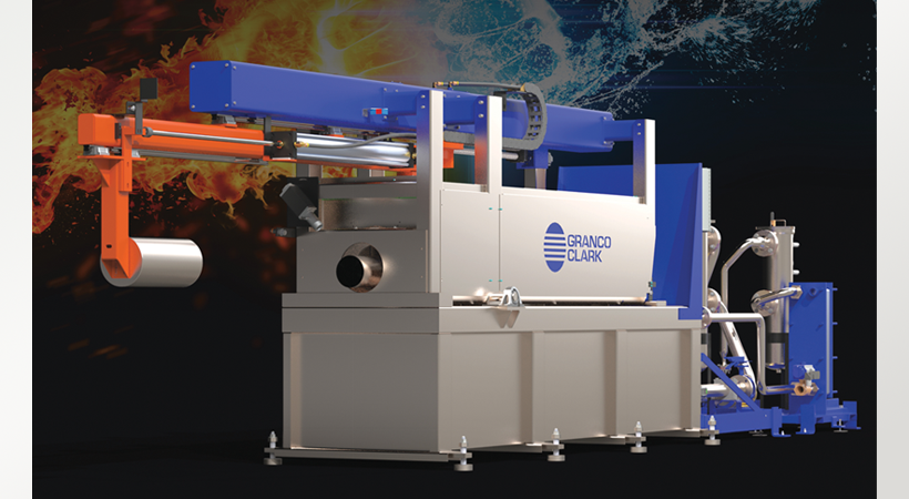 Title pic: An AluSpeed billet quench system. (Source: Granco Clark.)