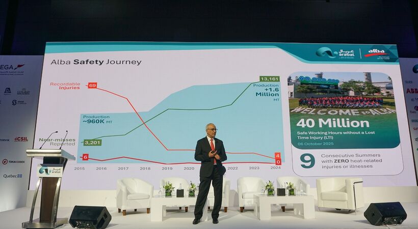 Alba’s CEO, Ali Al Baqali, made the announcement during a keynote presentation at the 26th Arab International Aluminium Conference (ARABAL).