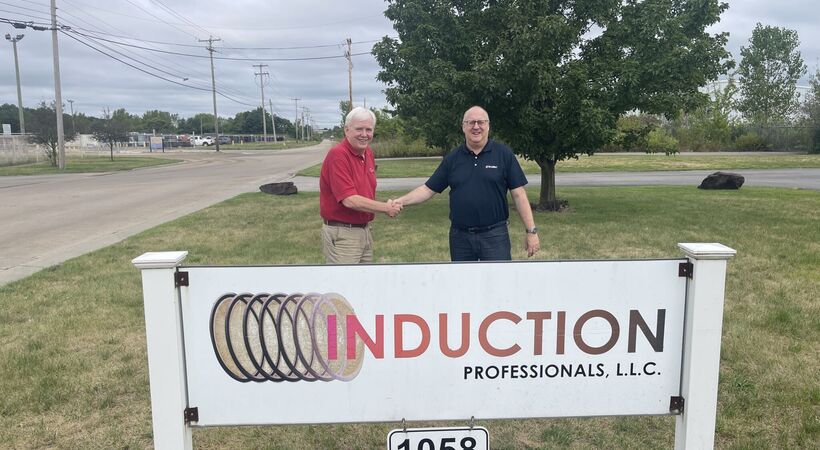 Tom Kearney and Stefan Beer, who also serves as Technical Director at Induction Professional Solutions.