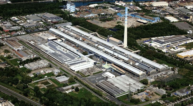 Trimet has a new scrap storage hall at its Essen, Germany facility.