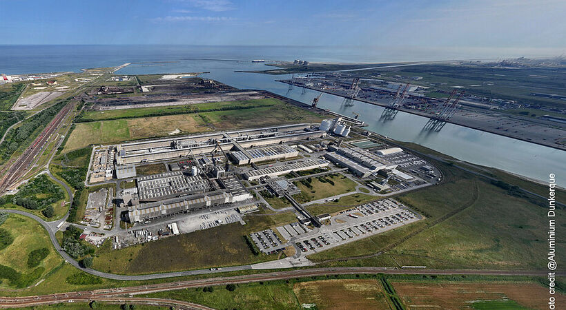The consortium have the ambitious goal of contributing to a 50% reduction in direct CO₂ emissions (excluding energy) from Aluminium Dunkerque primary aluminium production by 2030.