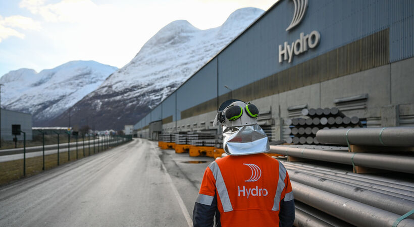 Hydro's Sunndal aluminium production facility is set to benefit from the long-term power contracts the company has signed.