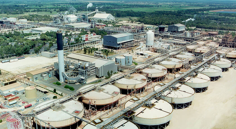 Alcoa’s alumina refinery in Wagerup, Australia. (Source: Alcoa)