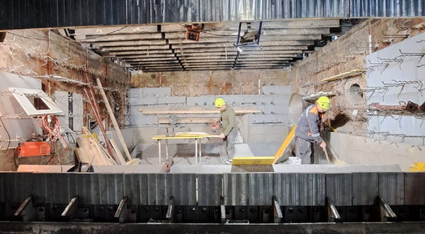 Calderys technology delivers faster furnace relining