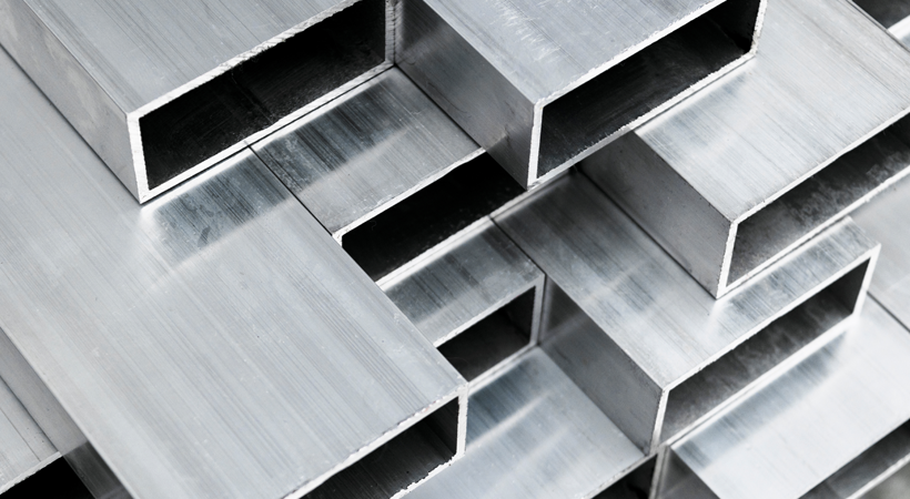 Aluminium profiles for windows and doors manufacturing.