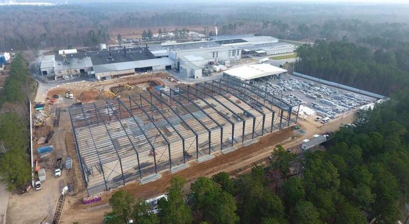 JW Aluminum's $300 million expansion nearly complete