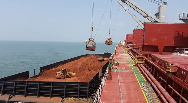 EGA bauxite shipment