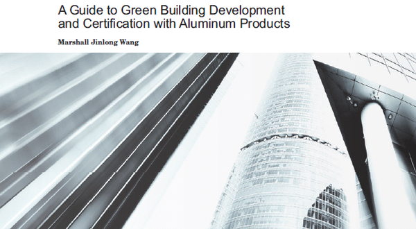 New guidelines for using aluminium in green buildings