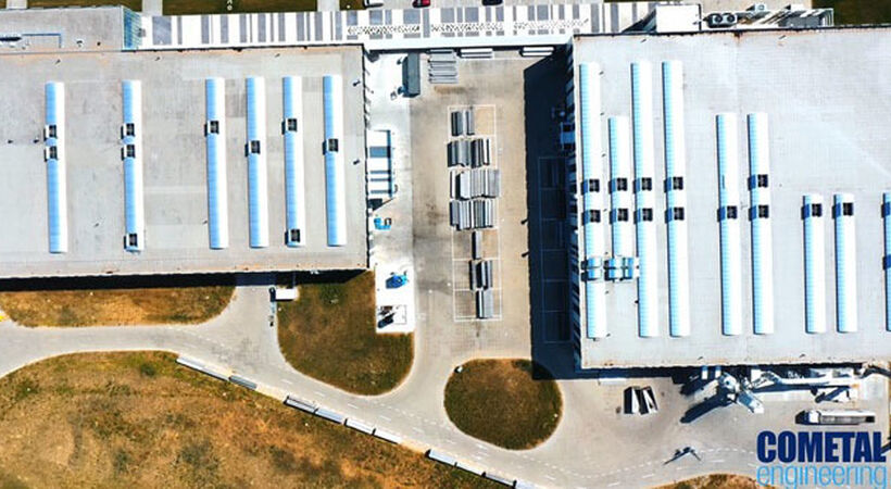 Cometal engineering has supplied a new complete casthouse and two extrusion lines for the new plant of Aluminium Menziken Group in Romania
