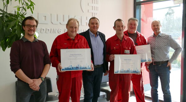 Recyclers don't get rusty: Erdwich honours long-standing employees