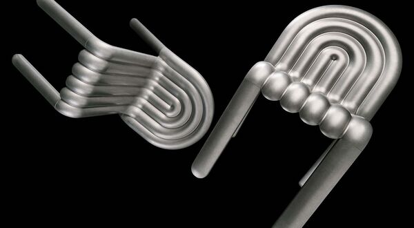 Designed to be recycled by Tom Dixon, made of aluminium from Hydro